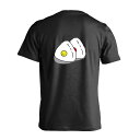 テニス Tシャツ 半袖 メンズ レディース ジュニア 練習着 ドライ おもしろ tシャツ 速乾 スポーツ ウェア 名入れ 女子 男子 チーム おしゃれ 文字入れ無料 「テニスボール in おにぎり」 アートワークスコウベ 【送料無料】