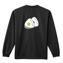 テニス ロンT 長袖Tシャツ メンズ レディース ジュニア 練習着 ドライ おもしろ tシャツ ふざけ 名入れ おしゃれ キッズ 文字入れ無料 「テニスボール ...