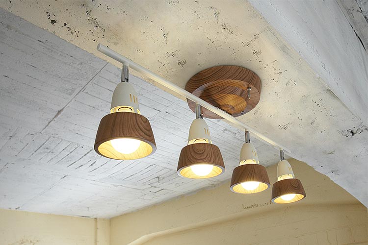 【アートワークスタジオ公式】【ポイント10倍】 ARTWORKSTUDIO アートワークスタジオ Harmony-remote ceiling lamp ハーモニーリモートシーリングランプ シーリングライト 4灯 E26 60W 角度調整可能 リモコン付き 3段階点灯切替 LED対応 おしゃれ スポットライト