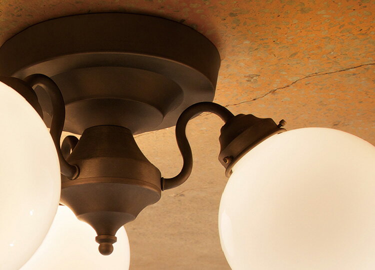 【レビュー特典付】【アートワークスタジオ公式】 ARTWORKSTUDIO シーリングライト シーリングランプ AW-0395 Tango-ceiling lamp3 タンゴシーリングランプ3 3灯 E17 60W ガラスシェード おしゃれ アンティーク ボールランプ レトロ 北欧 ライト 照明 【ポイント10倍】 2