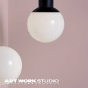 【アートワークスタジオ公式】ARTWORKSTUDIOAW-0515 Groove-ceiling lamp グルーブシーリングランプ シーリングランプ 1灯 E26 60W ガラス スチール 真鍮 密閉器具対応型LED対応 おしゃれ 丸 ダイニング 北欧【ポイント10倍】