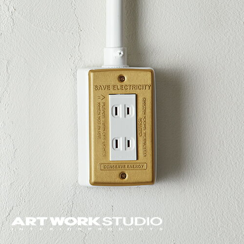 【アートワークスタジオ公式】 ARTWORKSTUDIO スイッチカバー TK-2091 BRASS Switch plate 1 ブラススイッチプレート…