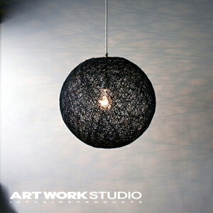 【ポイント10倍】ペンダントライト 1灯 ARTWORKSTUDIO アートワークスタジオ Mallee-pendant（S） マリーペンダント（S） E26 60W 丸型シェード 麻 LED対応 おしゃれ 丸 和風 ナチュラル アジアン 和室 ダイニング リビング【アートワークスタジオ公式】