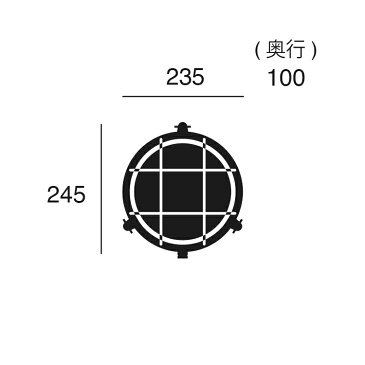 【ポイント10倍】屋外屋内兼用 船舶照明 1灯 ARTWORKSTUDIO アートワークスタジオ Beach house-round wall lamp(L) ビーチハウスラウンドウォールランプ L E17 25W 真鍮 防雨 浴室対応 専門業者施工 密閉器具対応型LED対応 【アートワークスタジオ公式】