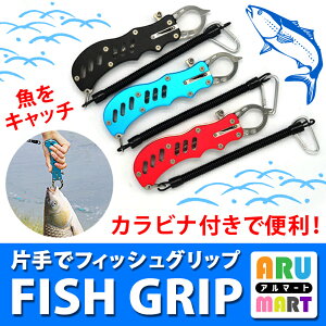 【お得なクーポン配布中】【1000円ポッキリ】フィッシュグリップ キャッチャー フィッシュキャッチャー 魚掴み 小型 魚 釣り ステンレス 軽量 コンパクト 釣り具 バレンタイン