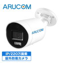 27日10時までP10倍/送料無料 2年保証 防犯カメラ 監視カメラ 屋外 防水 バレットカメラ PoE 有線 高画質 220万画素 ネットワークカメラ AIカメラ RD-CI243S-A アルコム バレット型 PoE給電 防水 広角 単焦点 夜間 赤外線 LAN 家庭用 業務用 店舗 駐車場 単品