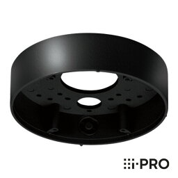 [100円クーポン] 送料無料 WV-QJB501-B アイプロ i-PRO ベース金具 取付 金具 設置 | 防犯カメラ 監視カメラ ネットワークカメラ 天井 ドームカメラ カメラ取付 施工 ブラック 黒 アクセサリ 防犯 監視 事務所 オフィス 商業 施設 小売 店舗 駐車場 工場 防犯対策