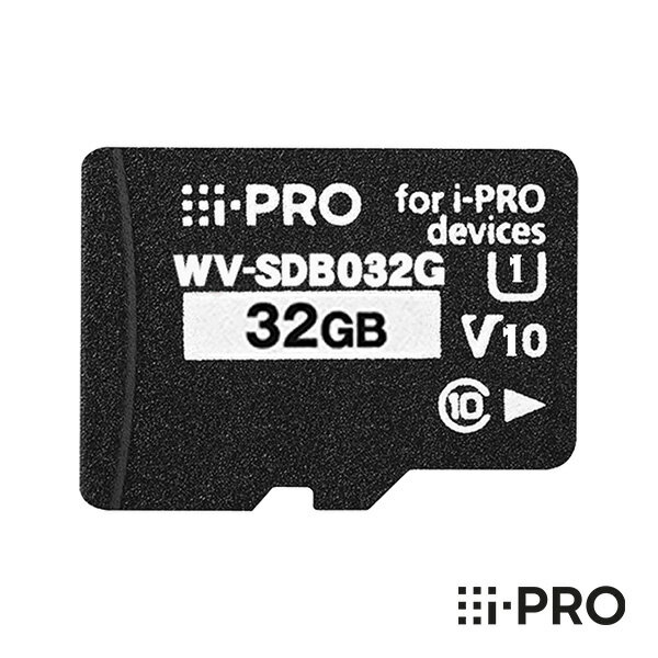 [150円クーポン/P10倍/送料無料] WV-SDB032G アイプロ i-PRO microSDカード メモリーカード 32GB SDHC 1年保証 | 防犯カメラ 監視カメラ ネットワークカメラ 映像 画像 データ 録画 記録 保存 …