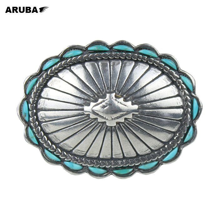コンチョ ターコイズ 人工 手芸 メタル ハンドメイド 手作り パーツ ネジ ネジ式 ボタン 大きい 飾り コンチョボタン カスタム レザークラフト レザーウォレット ハンドメイド ウエスタン アメカジ おしゃれ 送料無料 アルバ aruba（cc2248-h14）za007