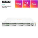 【公式】HPE Networking Instant On 1960 48G 40p Class4 8p Class6 PoE 2XGT 2SFP+ 600W ...