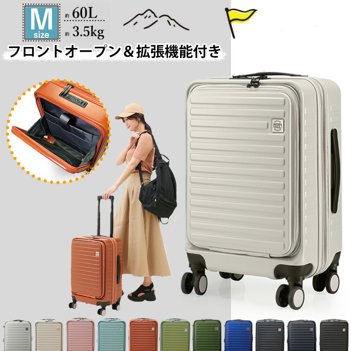 【55%OFF】 スーツケース キャリーケ