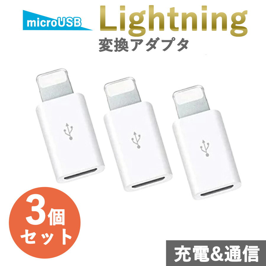 【1000円ポッキリ】Micro USB Lightning 変