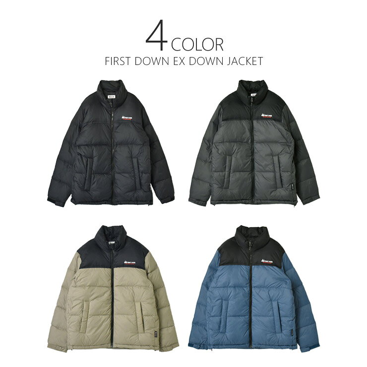 FIRST DOWN EX ファーストダウン ダウン90％ 20Dナイロン ミドルボリューム 撥水加工 軽量 アウトドア キャンプ 防寒 暖 アウター 冬【A7I】【送料無料】【メンズ】 aruge-10066526 Aruge サンプル画像2