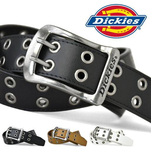 ディッキーズ Dickies PUレザーベルト ダブルホール ハトメ ダブルピン【G1C】【送料無料】【メンズ】【レディース】 ディッキーズ Dickies PUレザーベルト ダブルホール ハトメ ダブルピン【G1C】【送料無料】【メンズ】【レディース】