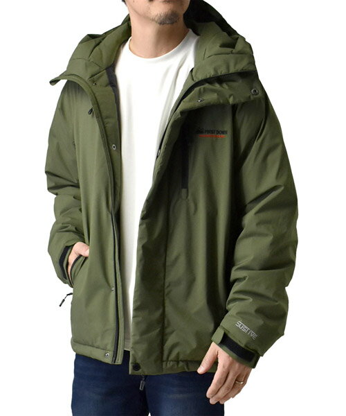 楽天市場】ファーストダウン ダウンジャケット（カラーカーキグリーン