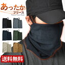 ネックウォーマー フェイスマスク 冬マスク 耳穴付き フリース【B2A】【送料無料】【メール便1】【メンズ】