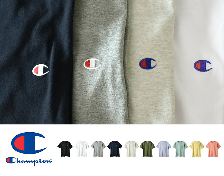 Champion チャンピオン メンズ ベーシック ショートスリーブ半袖Tシャツ【B3O】【...