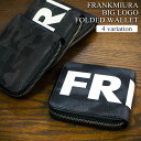 フランク三浦 ビッグロゴ ハーフウォレット 二つ折り財布 メンズ 父の日 ブランド ラウンドファスナー クリスマス プレゼント(4)