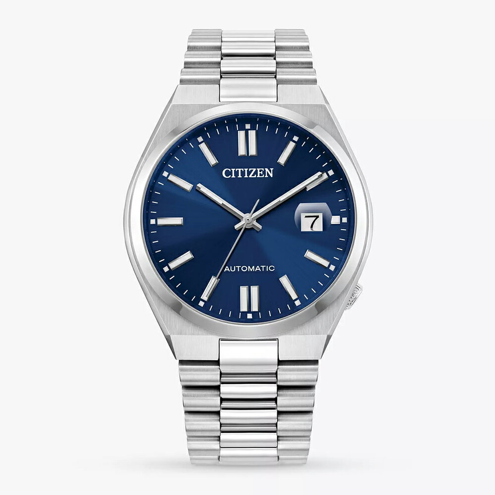 CITIZEN シチズン ツヨサ コレクション NJ0150-56L 自動巻 メンズ 腕時計 サファイアガラス ブルーダイヤル ステンレス 50m防水 機械式 ギフト プレゼント 人気モデル