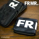 FRMR ハーフウォレット 二つ折り財布 メンズ 父の日 ブランド ラウンドファスナー クリスマス プレゼント(4)
