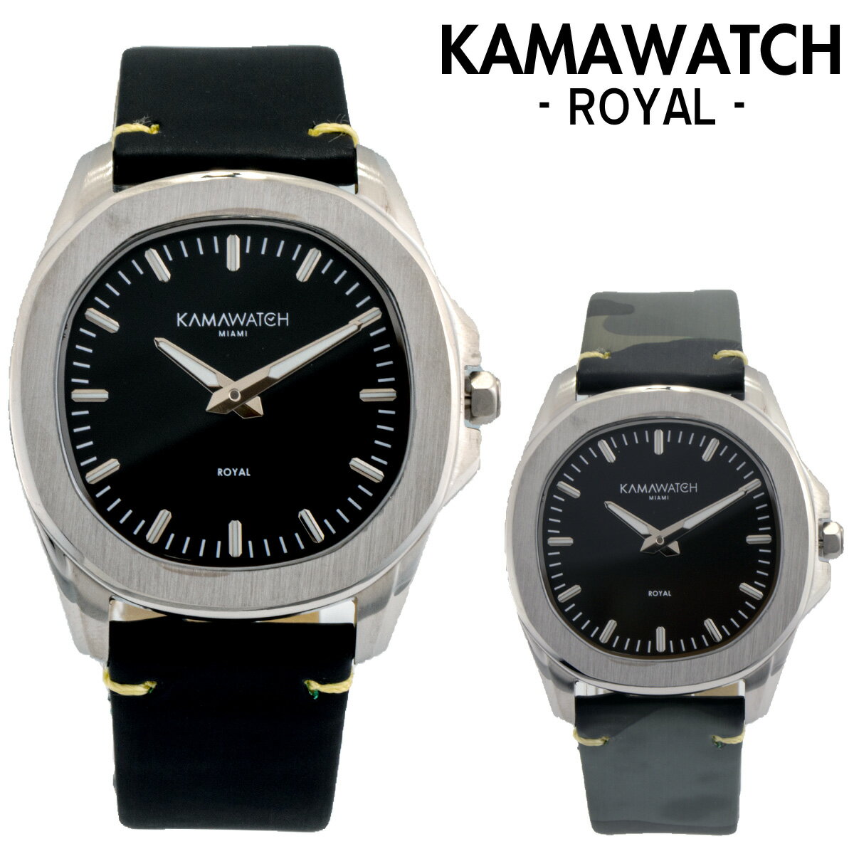 KAMAWATCH カーマーウォッチ サーミックテクノロジートリートメントリストウォッチ ROYAL KWPM34 ブランド メンズ 父の日 クリスマス プレゼント