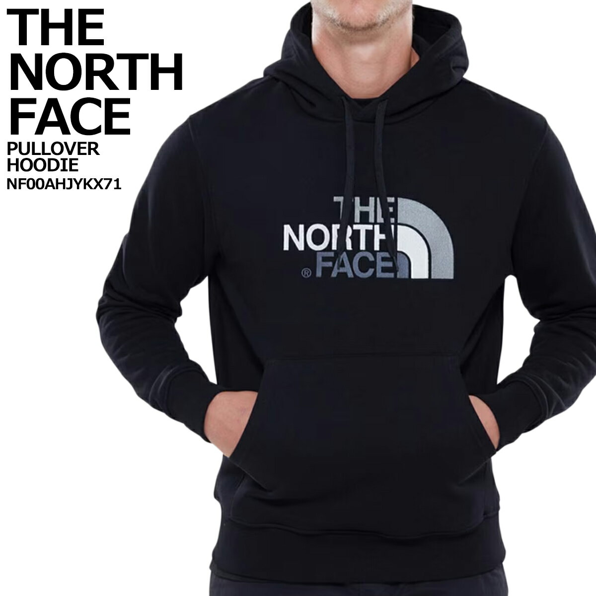 ザ・ノース・フェイス パーカー メンズ THE NORTH FACE ノースフェイス Men’s Drew Peak Pullover Hoodie - Eu トップス プルオーバー パーカー ブラック メンズ 父の日 ロゴ NF00AHJYKX71