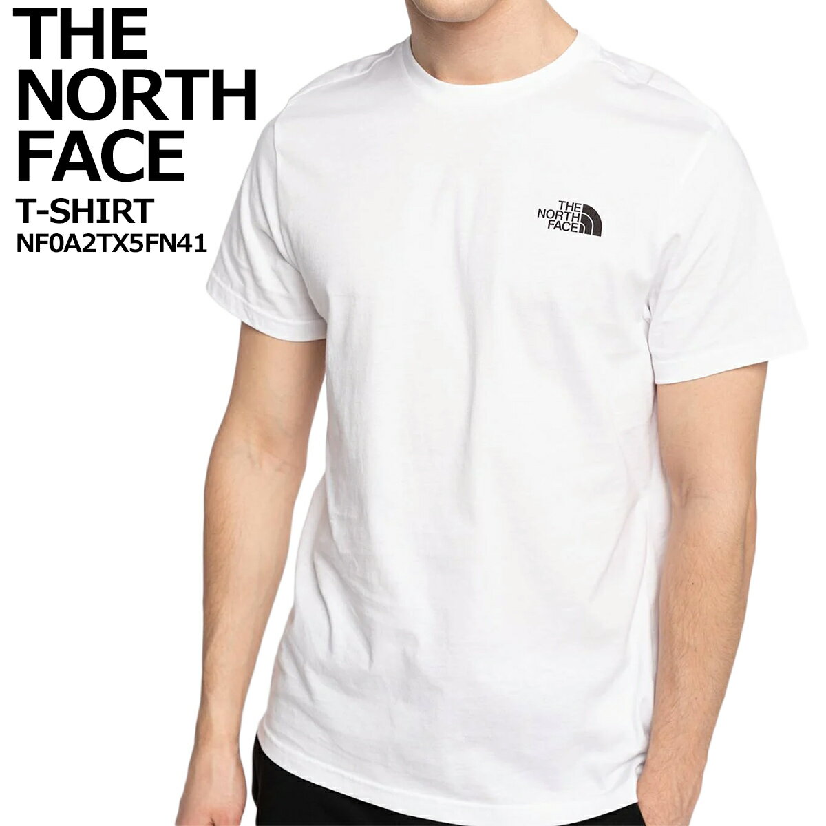 THE NORTH FACE Ρե Mens S/S Simple Dome Tee - Eu ȥåץ 롼ͥå T ۥ磻    NF0A2TX5FN41