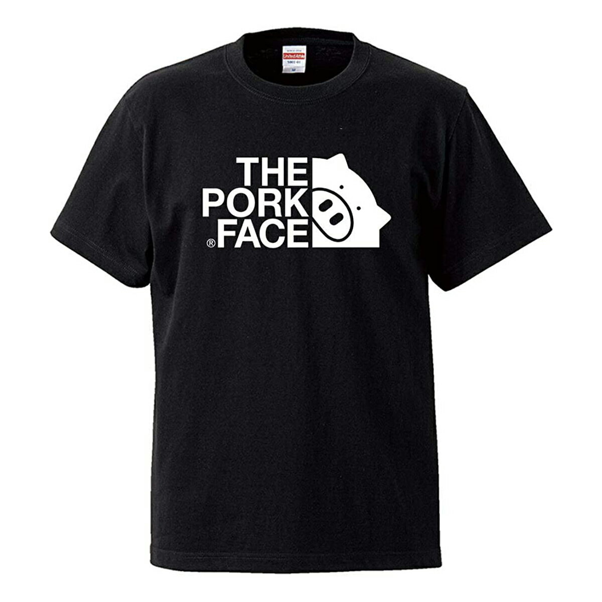 THE PORK FACE ポークフェイス Tシャツ メンズ 父の日 レディース 母の日 ブラック
