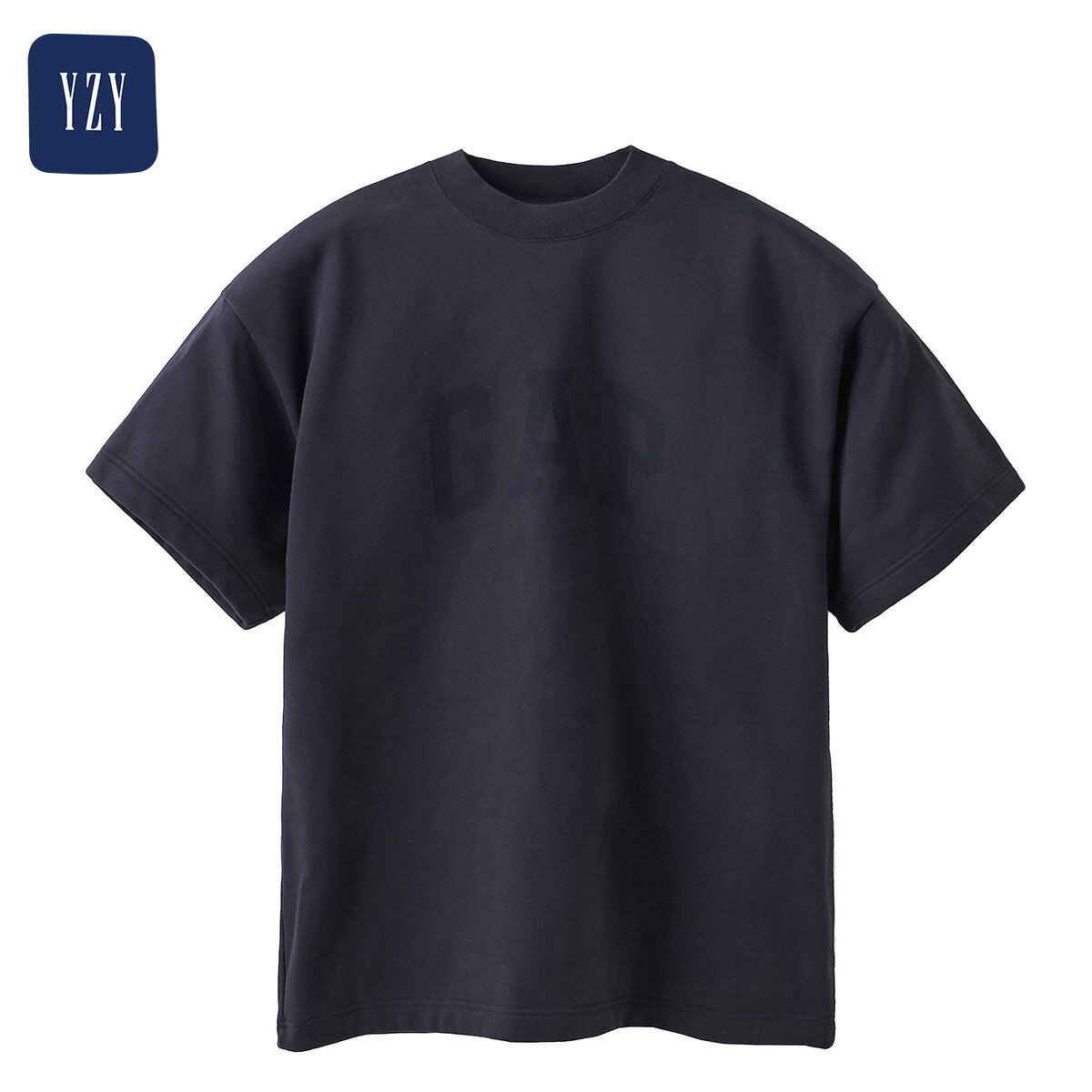 YEEZY × GAP 14A CROP DOVE FLEECE TEE 471387-02-2 BLACK11 イージー ギャップ Tシャツ ロゴ メンズ ブランド カニエ ウエスト YGEBB