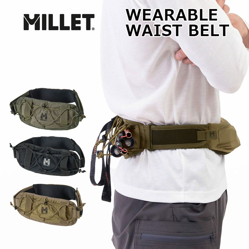 ~[ EFAu EFXg xg WEARABLE WAIST BELT MIS0788 EFXg|[` EGXg|[` Y fB[X MILLET K̔X