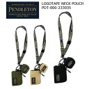 ペンドルトン ロゴテープ ネックポーチ PDT-000-233035 ポーチ 財布 デイリーユース おしゃれ かわいい LOGOTAPE NECK POUCH 正規販売