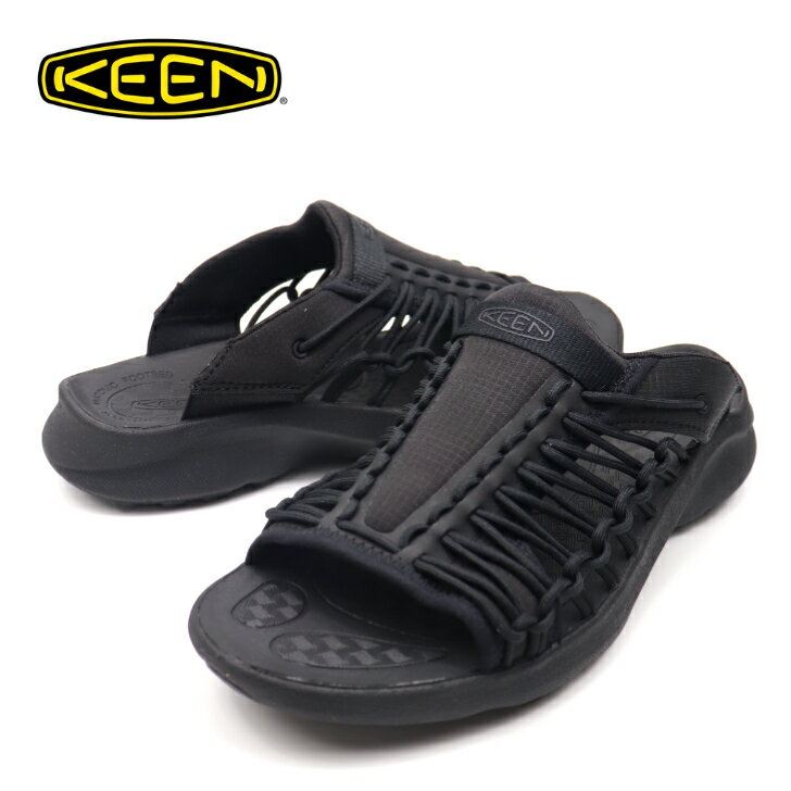 キーン サンダル メンズ KEEN UNEEK SNK SLIDE 1024894 BLACK/BLACK 正規品 キーン keen ユニークスライド 黒 メンズサンダル 男性靴 人気 楽天検索 楽天市場 サーチ ランキング 普段履き アウトドア レジャー カジュアルシューズ 広告 通販 25cm 26cm 27cm 28cm 29cm 30cm あす楽