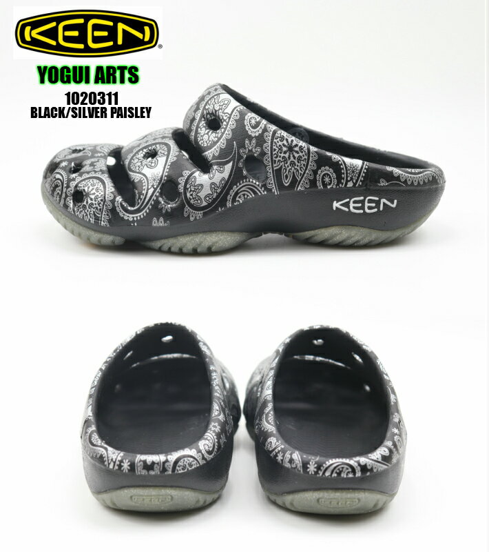 WOMEN KEEN YOGUI ARTS 1020311 BLACK/SILVER PAISLEY 正規品 キーン ヨギアーツ レディースサンダル 女性シューズ レディーススニーカー 楽天検索 楽天市場 サーチ ランキング 広告 通販 23cm 24cm 25cm