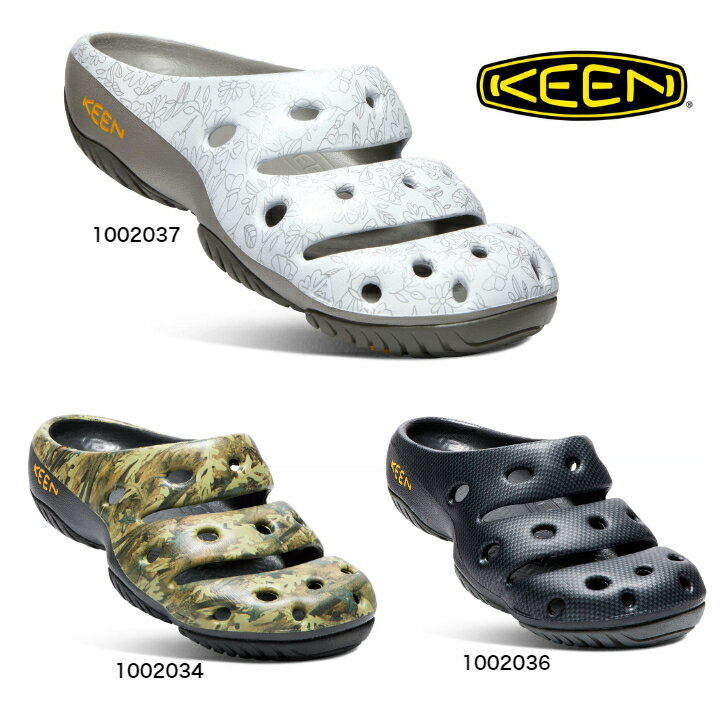 KEEN Yogui Arts 1002036GRAPHITE グラファイト 1002037 HAWAII FLOWERS SILVER 1002034 CAMO GREEN キーン ヨギアーツ 正規品 メンズ キーンサンダル メンズサンダル 男性用サンダル ブランド サンダル スポサン 夏 海 川 キャンプ アウトドア クロッグ スニーカー