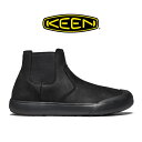 キーン ブーツ レディース KEEN ELENA CHELSEA 1022030 TRIPLE BLACK/BLACK 正規品 キーン ウィメンズ エレナ チェルシーブーツ チェルシー ブーツ ブランド おしゃれブーツ 革ブーツ レディースブーツショート レディース ショートブーツ 婦人靴 耐水 レザー カジュアル サイドゴア 黒 アウトドア