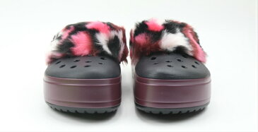 crocs Crocband Platform So Luxe Clog 205846-096 BLACK/BURGUNDY クロックス クロックバンド プラットフォーム ソーラックス クロッグ サボサンダル スニーカー 楽天検索 楽天市場 サーチ ランキング 広告 通販 2019年秋冬最新モデル 22cm 23cm 24cm