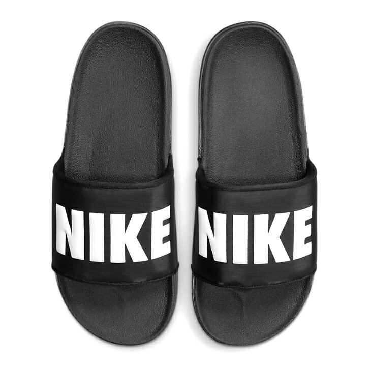 NIKE OFFCOURT SLIDE BQ4639-012 BLACK/WHITE 正