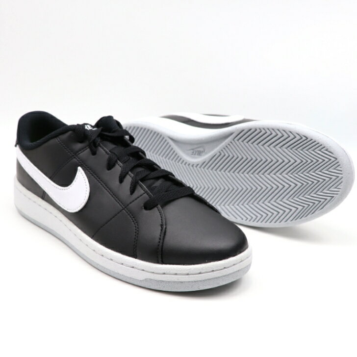 NIKE COURT ROYALE2 NN DH3160-001 BLACK/WHITE ナイキ コートロイヤル 2nn ナイキコートロイヤル2 ナイキシューズ ナイキスニーカー スニーカー 黒 メンズスニーカー 通学靴 普段履き キングサイズ nike カジュアル シューズ ブランド 学生 送料無料 30cm 31cm 32cm 33cm