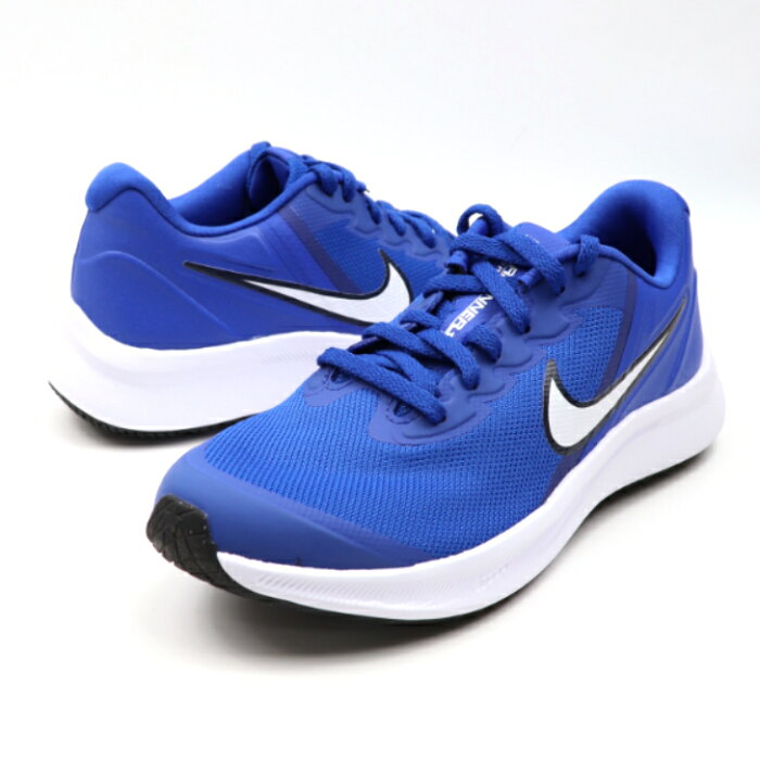 NIKE STAR RUNNER3 GS DA2776-400 GAME ROYAL/WHITE ジュニアスニーカー 子供靴 ヒモ 正規品 nike ナイキ スターランナー3 キッズシューズ 通学靴 運動靴 男の子 女の子 楽天検索 楽天市場 サーチ ランキング 広告 通販 22.5cm 23cm 23.5cm 24cm 24.5cm 25cm