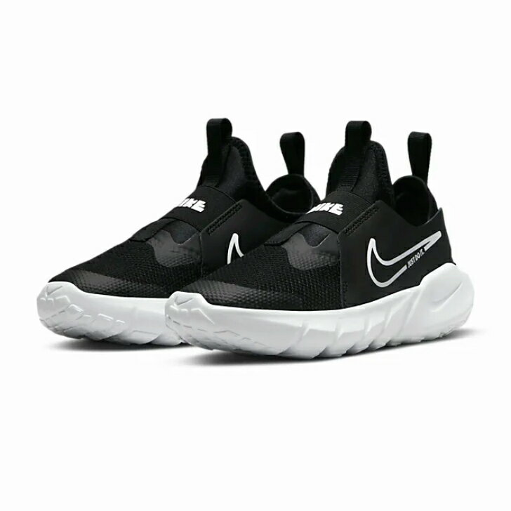 NIKE FLEX RUNNER2 PSV DJ6040-002 BLACK/WHITE 正