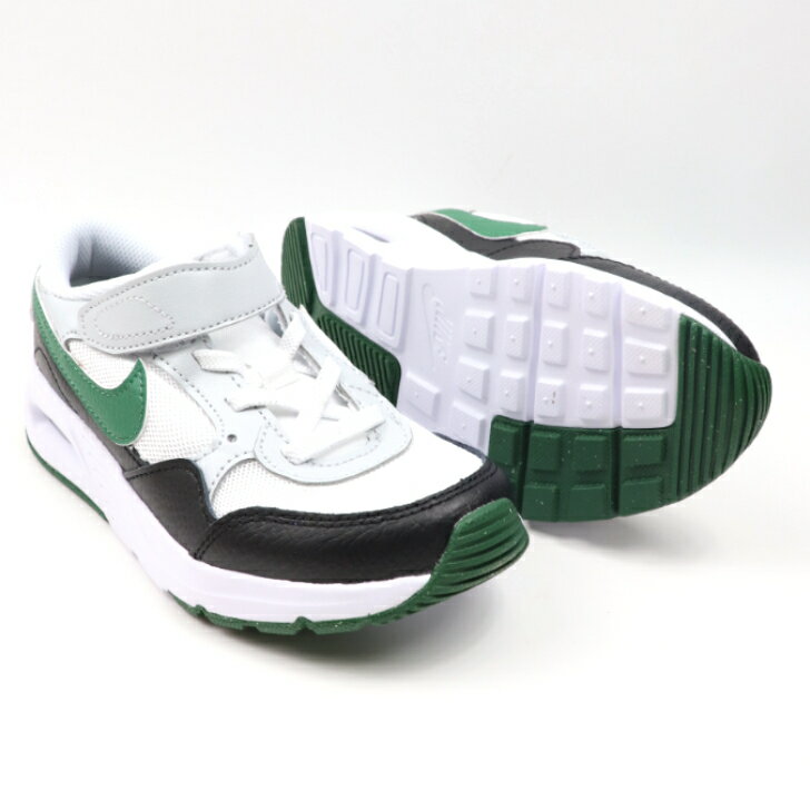 NIKE AIR MAX SC PSV CZ5356-112 WHITE/GORGE GREEN マジック nike ナイキ エアマックス ジュニアスニーカー KIDSシューズ 白黒 子供靴 通学 楽天市場 楽天検索 サーチ ランキング 広告 通販 17cm 18cm 19cm 20cm 21cm 22cm