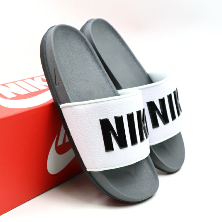 NIKE OFFCOURT SLIDE BQ4639-001 DARK GREY/BLACK-WHITE 正規品 ナイキサンダル ナイキサンダルメンズ メンズサンダル ナイキ サンダル オフコート スライド スライドサンダル メンズ シャワーサンダル 夏のサンダル おしゃれ 24cm 25cm 26cm 27cm 28cm 29cm 30cm あす楽