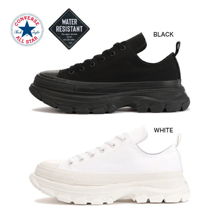 CONVERSE ALL STAR 100 TREKWAVE MN OX 1SD190-WHITE 1SD191-BLACK オールスター 100 トレックウエーブ MN OX コンバース キャンバスシューズ メンズスニーカー レディスシューズ 靴 厚底 楽天検索 楽天市場 サーチ ランキング 広告 通販 黒 白 カジュアル あす楽