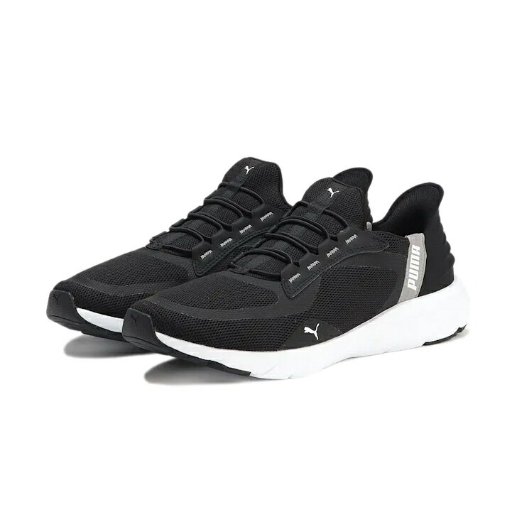 PUMA SOFTRIDE FLEX LACE EASE IN WD 309901-01 PUMA BLACK メンズスニーカー スリッポンシューズソフトライド プーマ 黒 レディーススニーカー 靴 ウォーキングシューズ 楽天検索 楽天市場 サーチ ランキング 広告 通販 あす楽 2