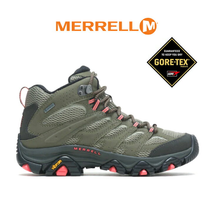 MERRELL MOAB3 SYN MID GTX J500182 OLIVE 正規品 メレル モアブ3 ハイキングシューズ 登山靴 GORE-TEX® ゴアテックス レディーススニーカー トレッキングシューズ 婦人靴 防水 楽天市場 楽天検索 サーチ ランキング 22.5cm 23cm 23.5cm 24cm 24.5cm 25cm