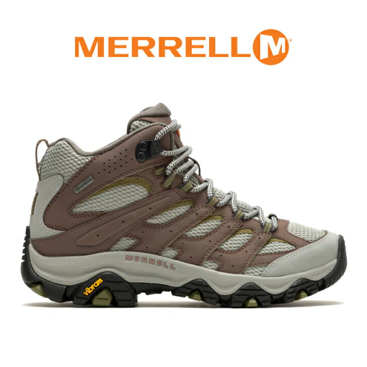 MERRELL MOAB3 SYN MID GTX J037488 正規品 メレル モアブ3 ハイキングシューズ 登山靴 GORE-TEX® ゴアテックス レディーススニーカー トレッキングシューズ 婦人靴 防水 22.5cm 23cm 23.5cm 24cm 24.5cm 25cm あす楽