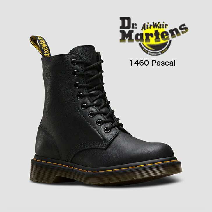 Dr.Martens CORE 1460 PASCAL 8EYE BOOT 13512006 BLACK 正規品 ドクターマーチン パスカル 8ホールブーツ レ...