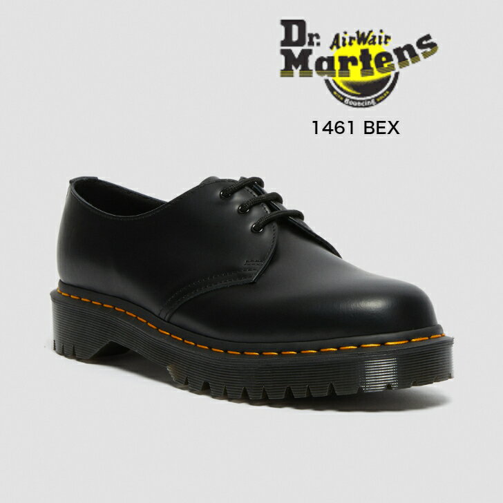 Dr.Martens CORE 1461 BEX 3ۡ륷塼 21084001 BLACK SMOOTH  谷Ź ɥޡ ˥åǥ ǥˡ 󥺥ˡ ؿͷ  ŷ ŷԾ  󥭥 ֿ͵꡼ ȥåɥ塼 3ۡ  