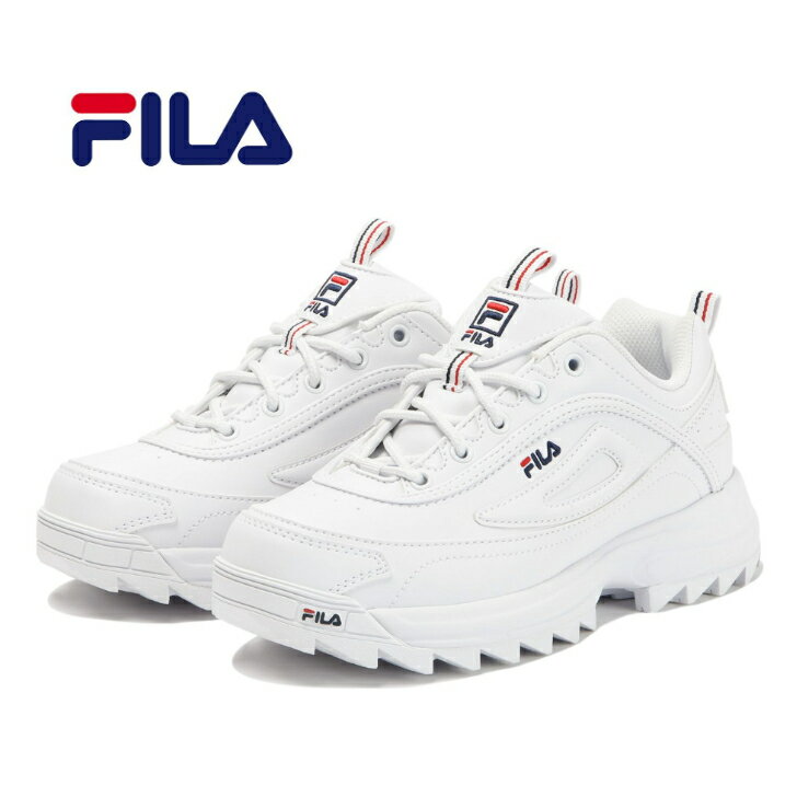 FILA Distorter Premium WSS23012-125 フィラ ディストーター プレミアム カジュアル厚底スニーカー ユニセックス ストリート ホワイト レディーススニーカー 白靴 楽天検索 楽天市場 サーチ ランキング 広告 通販 22cm 22.5cm 23cm 23.5cm 24cm 24.5cm 25cm