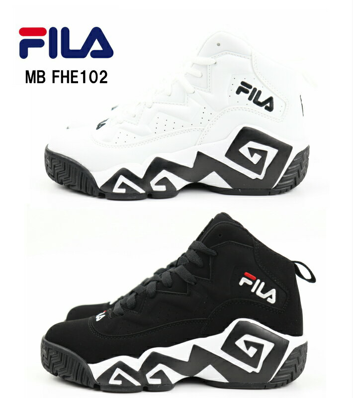 FILA MB FHE102 001/BLACK 005/WHITE 国内正規品 フィラ NBA選手モデル バスケットシューズ メンズスニーカー レディーススニーカー 楽天検索 楽天市場 サーチ ランキング 広告 通販 希少 復刻…